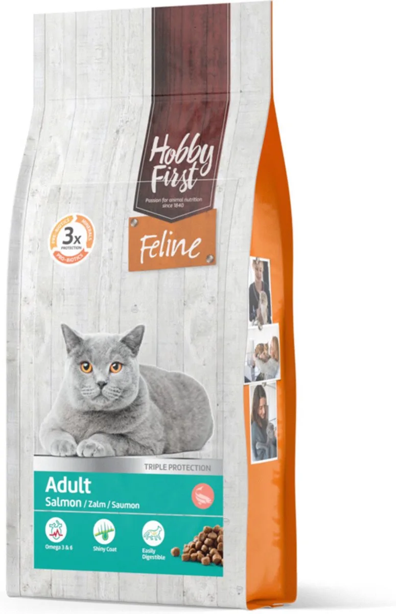 Adult Zalm - Kattenvoer - 1.5 kg de HobbyFirst – photo produit