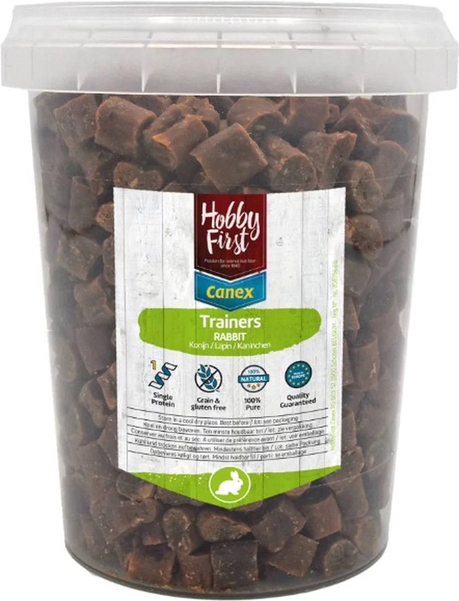 Canex 100% Pure Trainers Konijn - 250 gr de HobbyFirst – photo produit