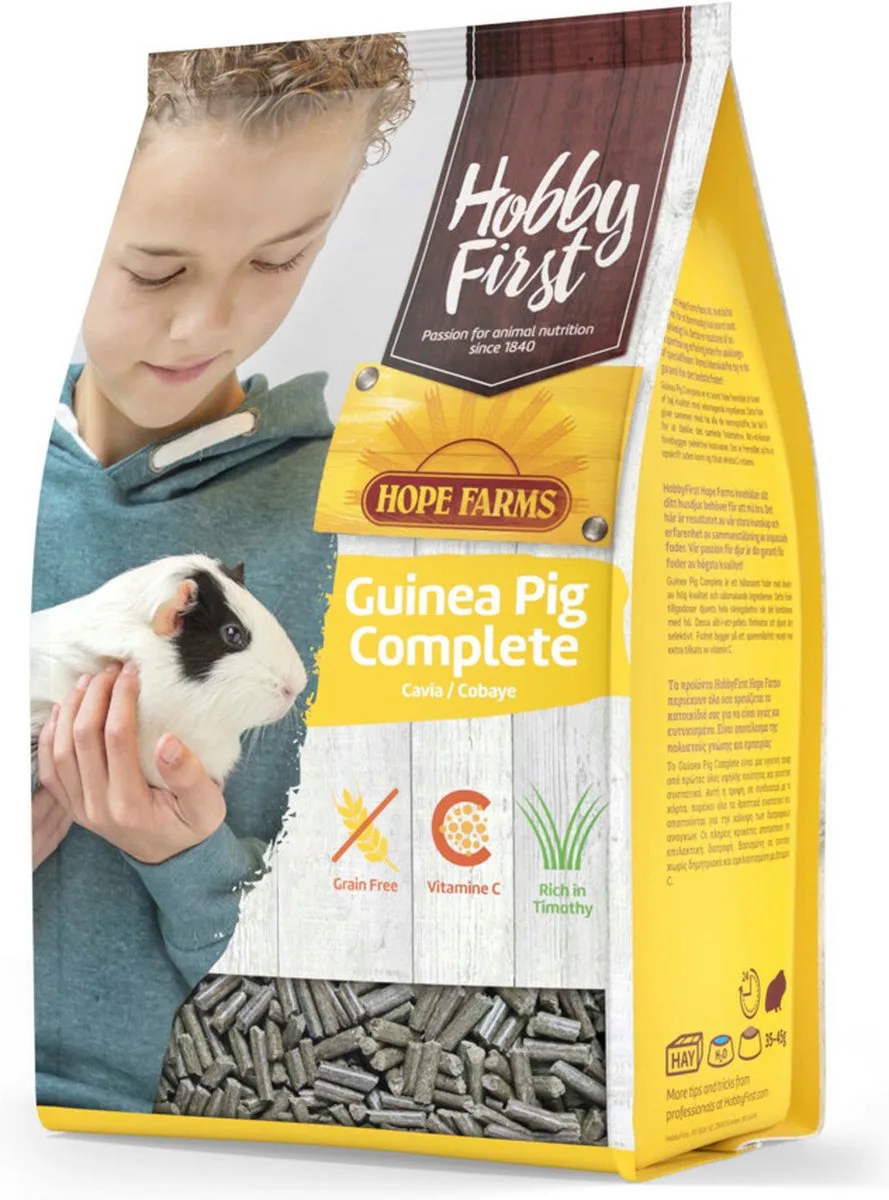 Cavia Complete - 3 x 3 kg - Voordeelverpakking von HobbyFirst – Produktfoto