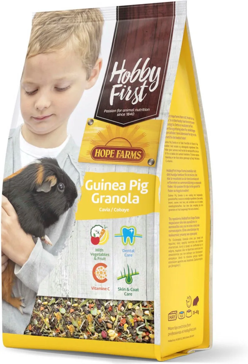 Cavia Granola - 3 x 2 kg - Voordeelverpakking de HobbyFirst – photo produit