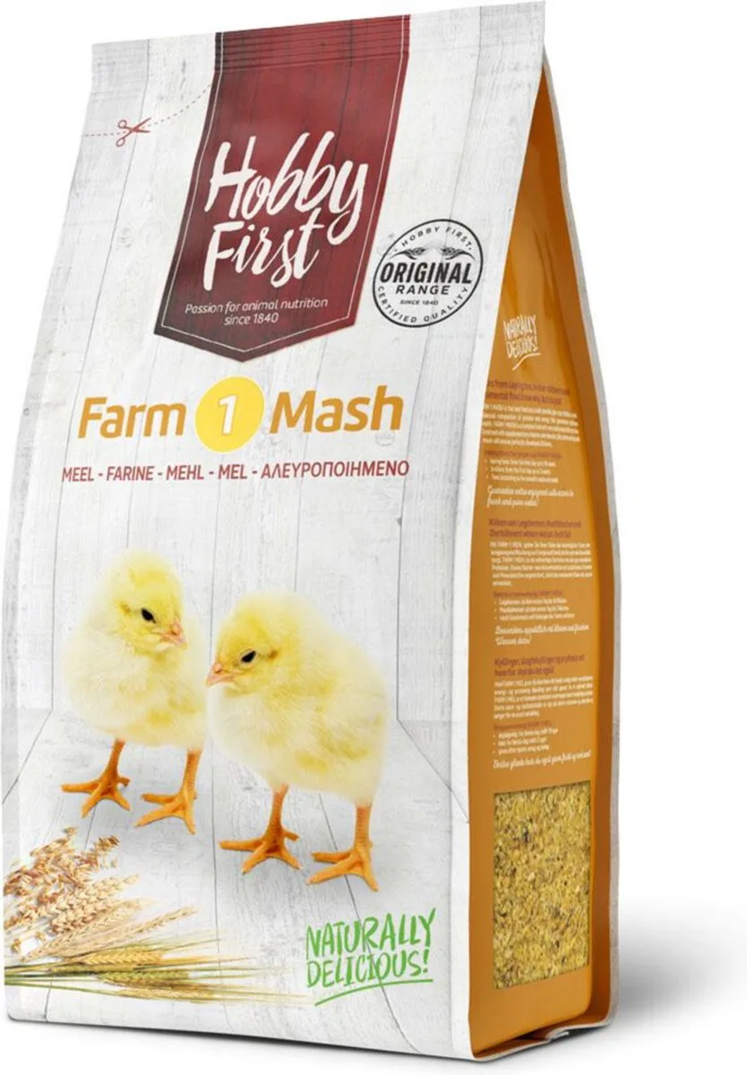 Farm 1 Meel - 3 x 4 kg - Voordeelverpakking de HobbyFirst – photo produit