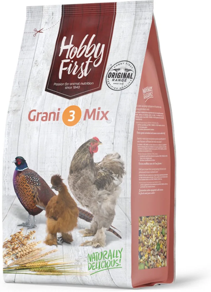 Grani 3 Mengeling - Kippenvoer - 4 kg by HobbyFirst – product photo