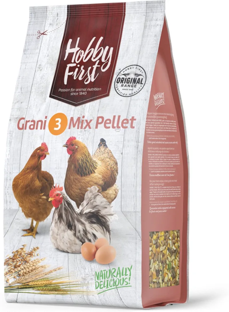 Grani 3 Mengeling Korrel - Kippenvoer - 4 kg by HobbyFirst – product photo