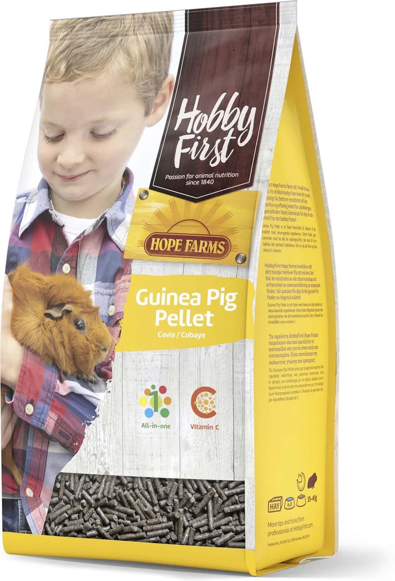 Guinea Pig Pellet - Caviavoer - 4 kg by HobbyFirst – product photo