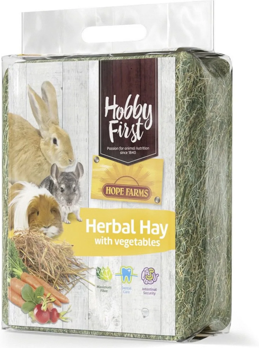 Nourriture Pour Rongeurs Hope Farms Herbal Hay Vegetables 1kg de HobbyFirst – photo produit