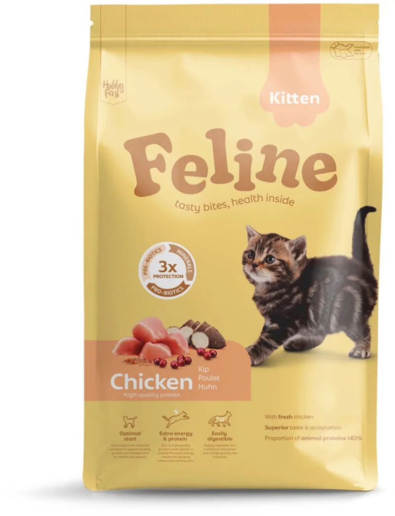 Kattenvoer Kitten Chicken 4,5 kg - Kat von HobbyFirst – Produktfoto