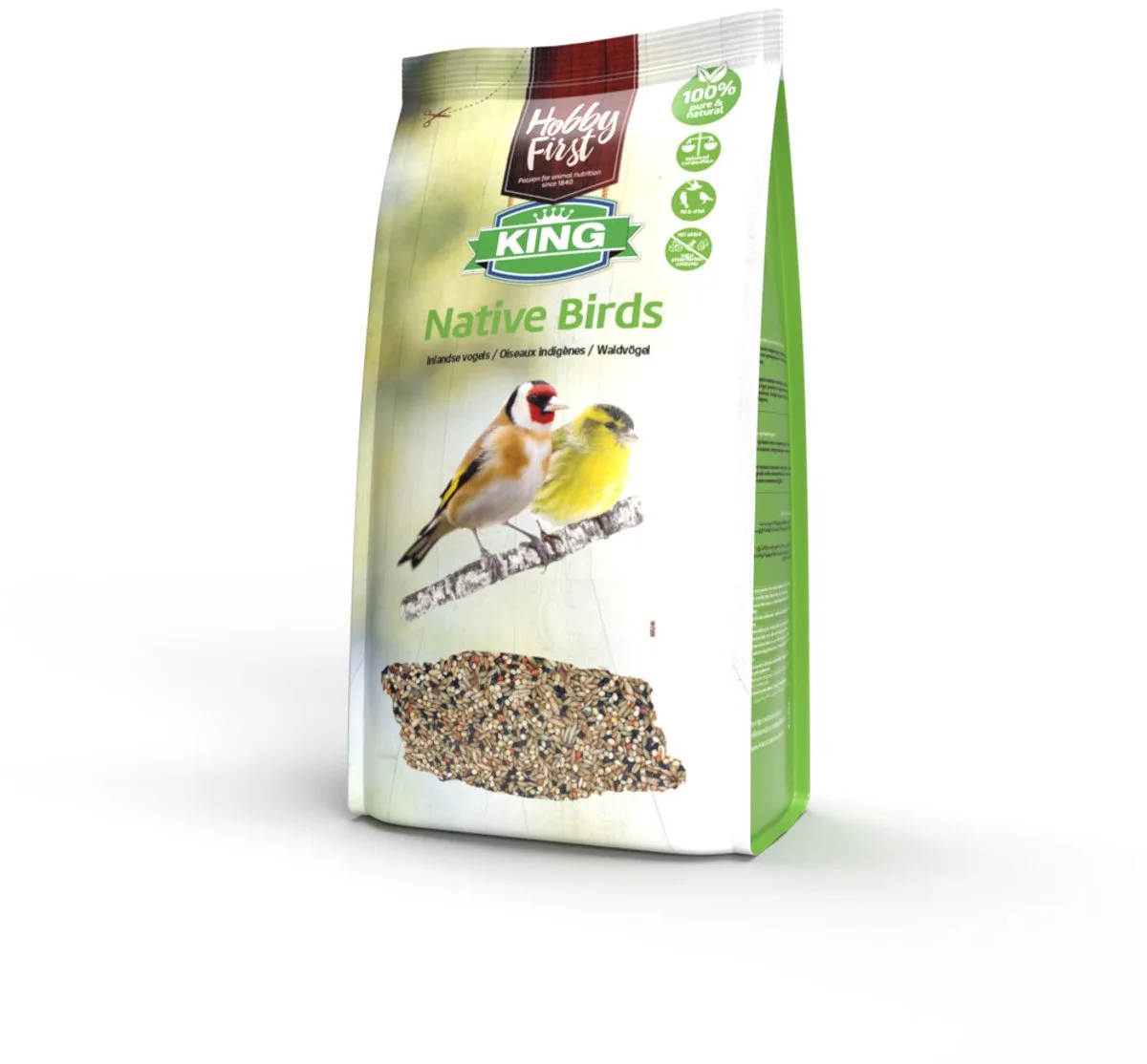 King Inlandse Vogels - 4 kg de HobbyFirst – photo produit