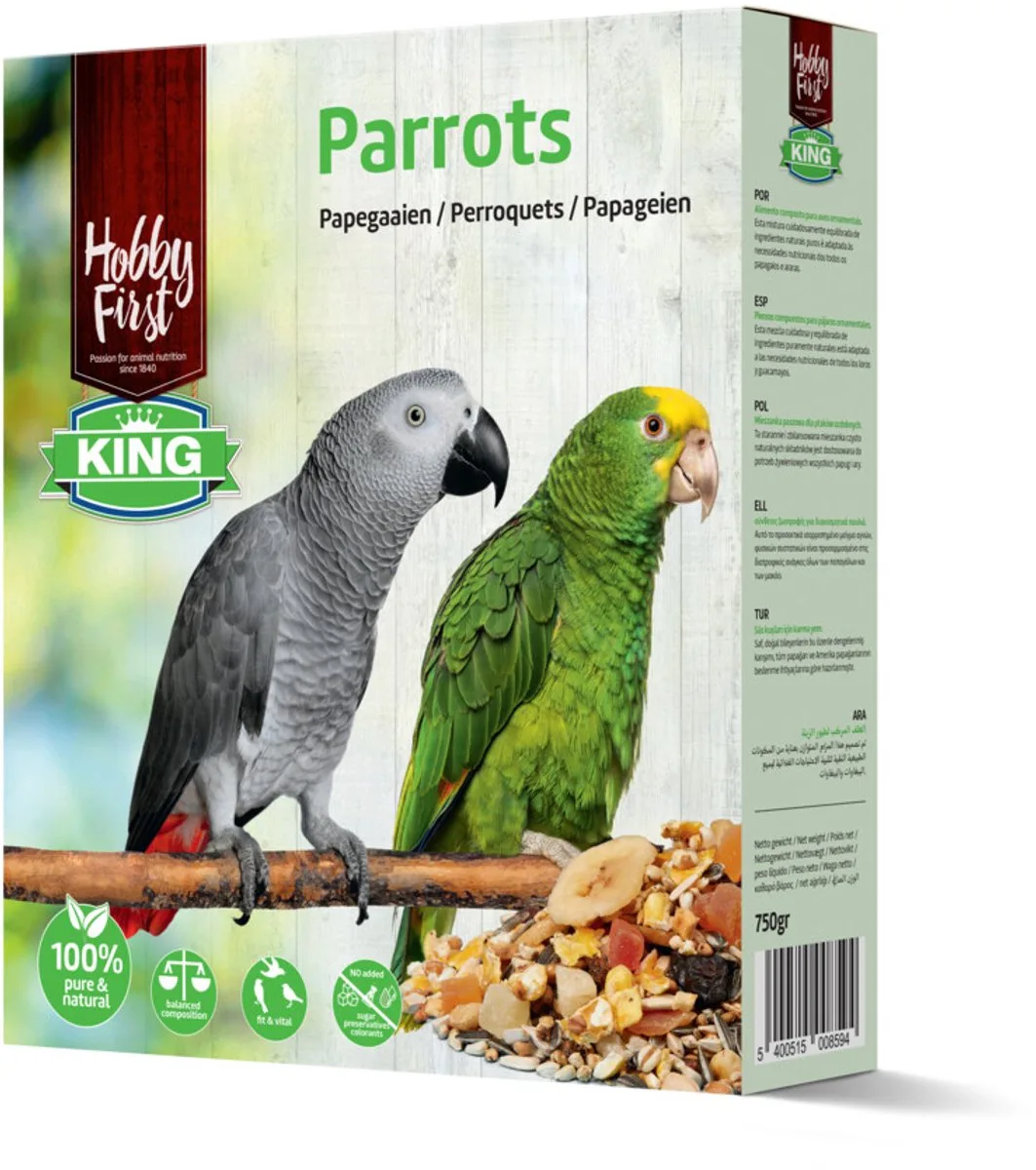 King Papegaaien - 750 gr de HobbyFirst – photo produit
