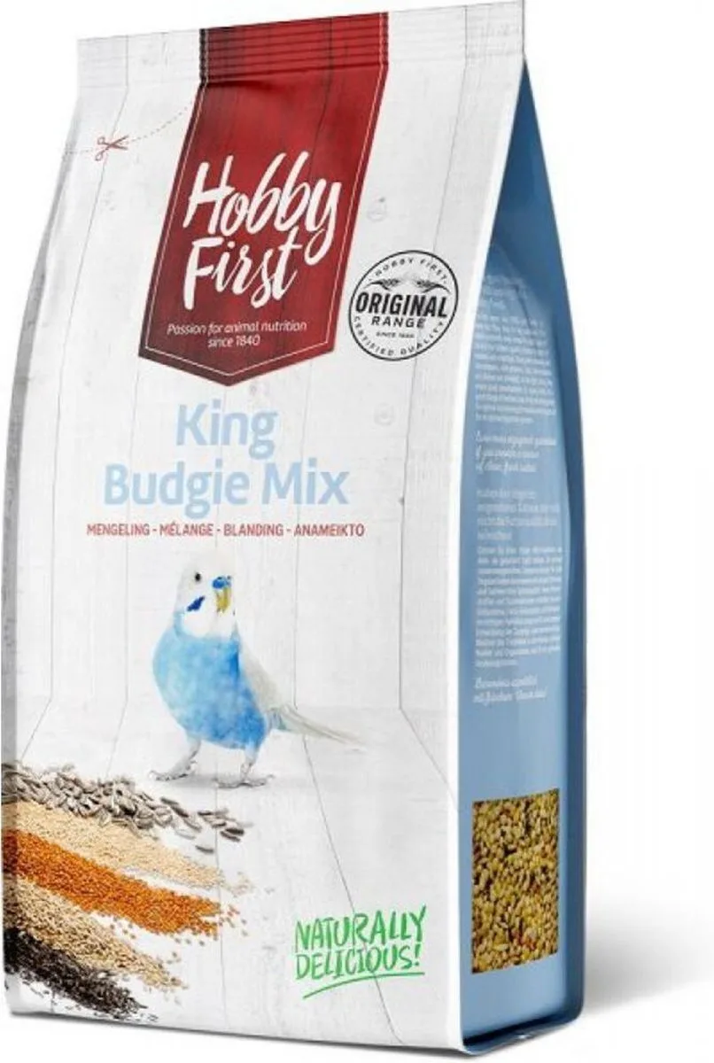King Parkieten Mix 1 kg van HobbyFirst – productfoto