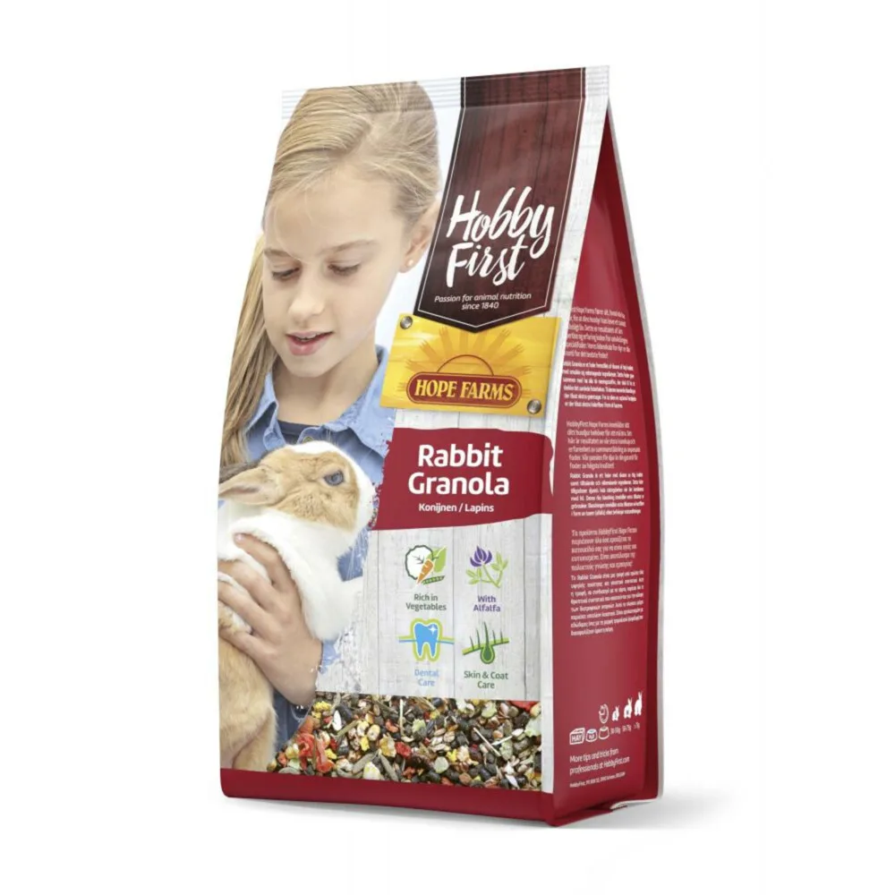 Konijn Granola 800 gr van HobbyFirst – productfoto