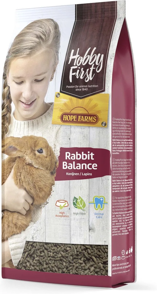 Rabbit Balance - Konijnenvoer - 5 kg by HobbyFirst – product photo