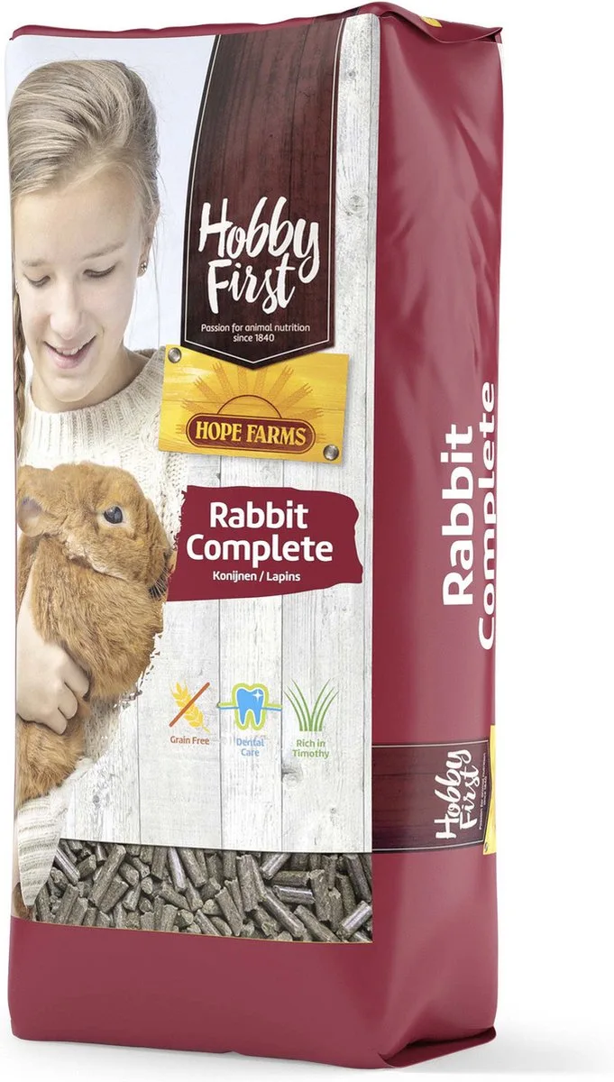 Rabbit Complete - Konijnenvoer - 10 kg by HobbyFirst – product photo
