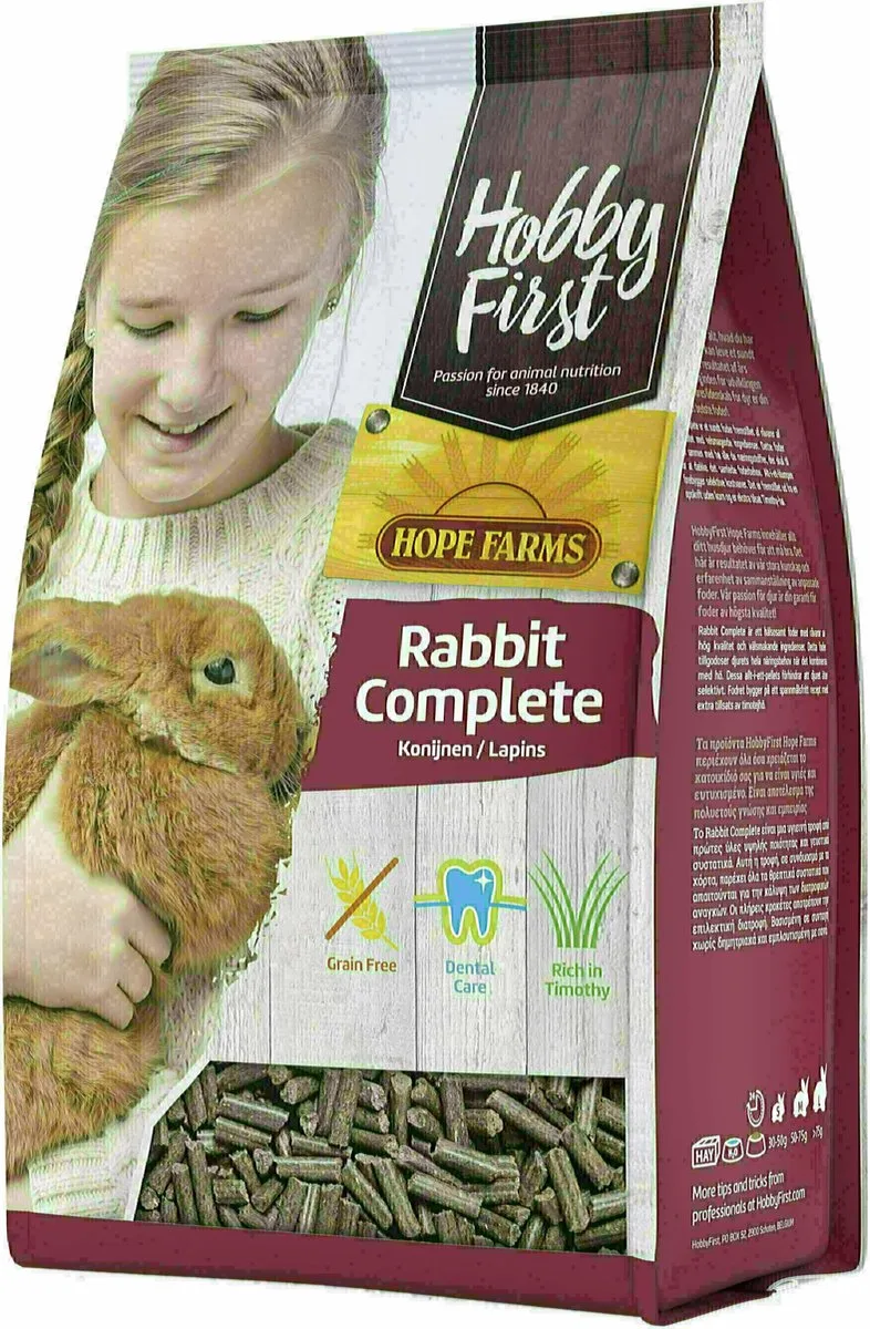 Rabbit Complete - Konijnenvoer - 3 kg von HobbyFirst – Produktfoto