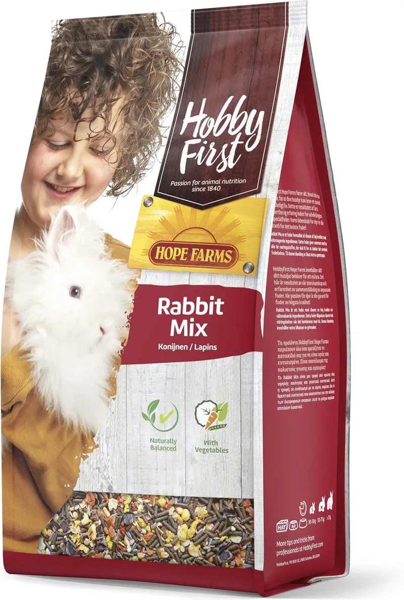 Rabbit Mix - Konijnenvoer - 3 kg von HobbyFirst – Produktfoto