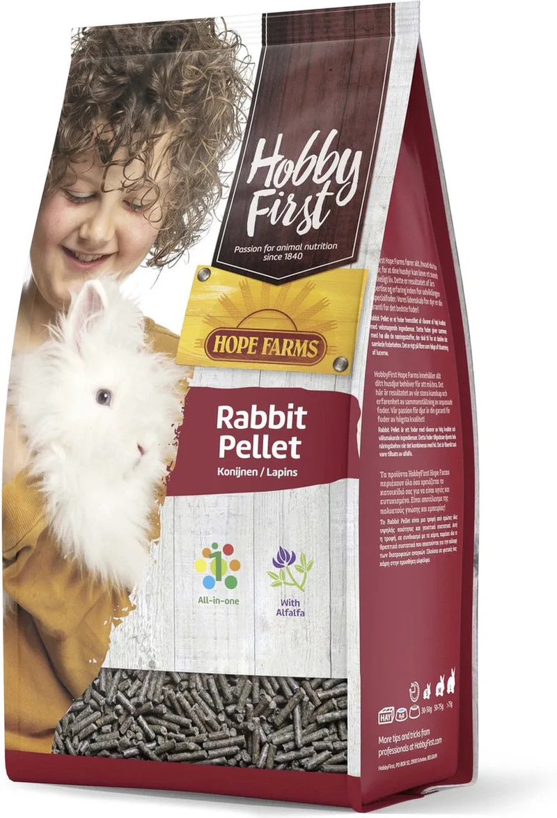 Rabbit Pellet - Konijnenvoer - 4 kg de HobbyFirst – photo produit