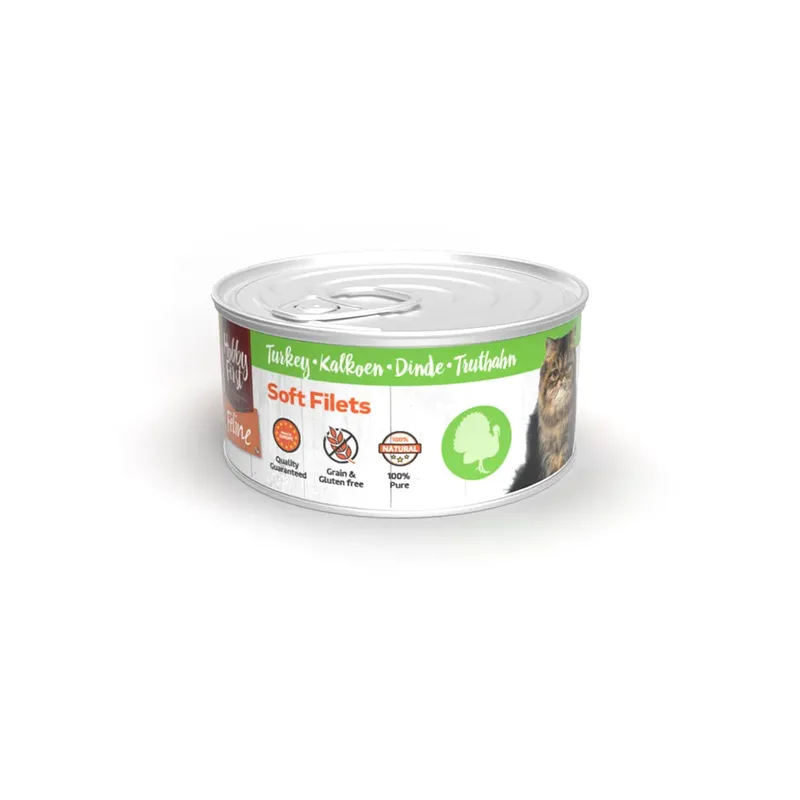 Turkse Zachte Filets Nat Kattenvoer 70g by HobbyFirst – product photo