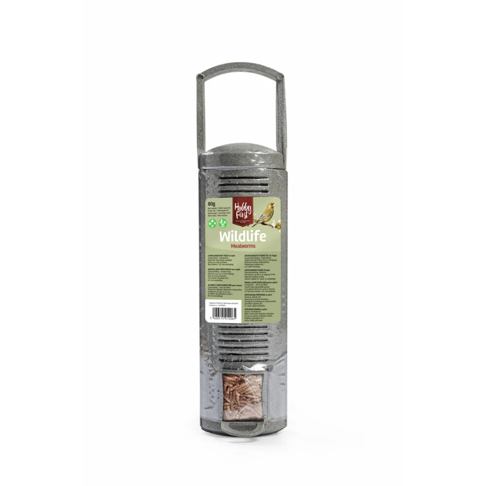 Voedersilo Wildlife Insectenlarven 75 gr van HobbyFirst – productfoto
