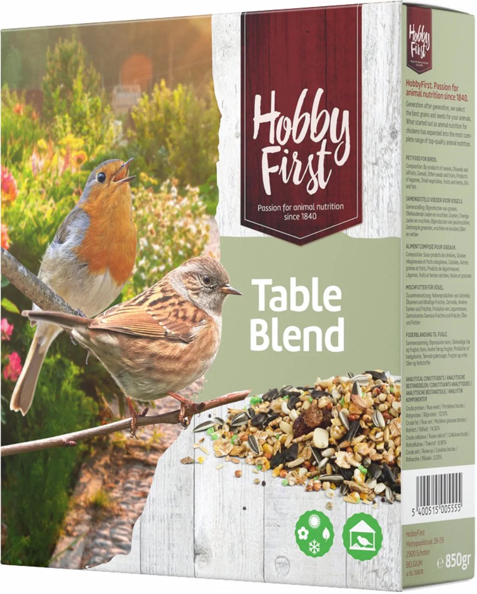 Wildlife Table Blend - Vogelvoer - 850 g de HobbyFirst – photo produit