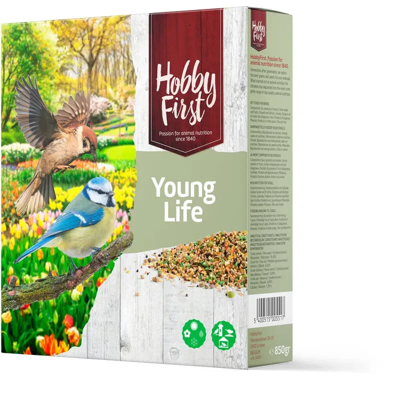 Wildlife Young Life Vogelvoer 850g de HobbyFirst – photo produit