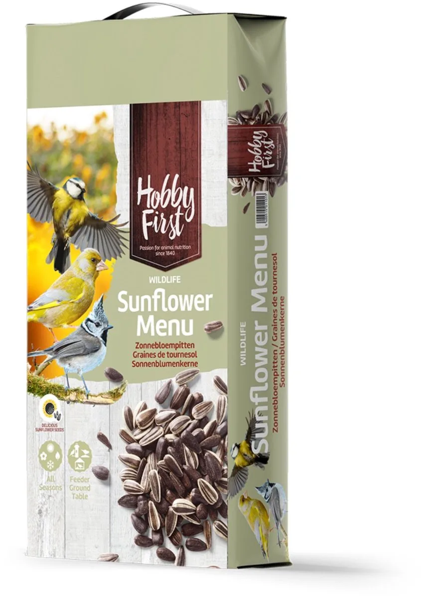 Wildlife Zonnebloempitten Menu - 8 kg fra HobbyFirst – produktbillede