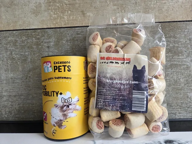 Excellent Pets Dog Mobility Plus 250 gram en 500 gram snack