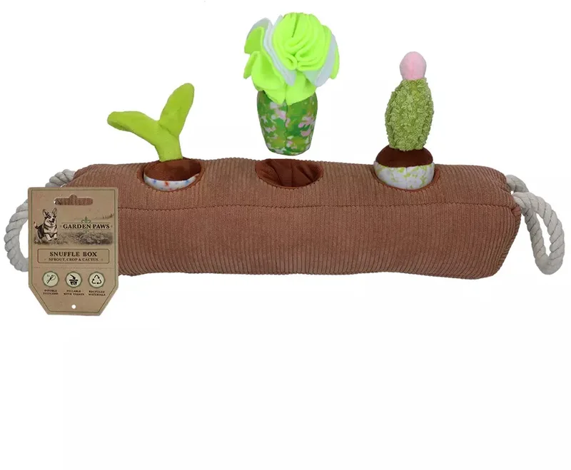 Garden Paws Hondenknuffel - Hondenspeelgoed - Snuffelbox - Crop & Cactus von Hofman in Crop & Cactus – Produktfoto