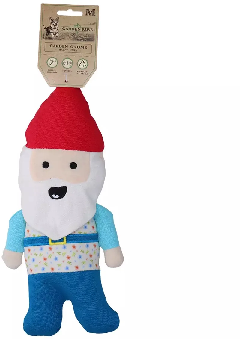 Garden Paws Hondenknuffel M - Hondenspeelgoed met Pieper - Sterk Hondenspeeltje by Hofman in Happy Henry – product photo