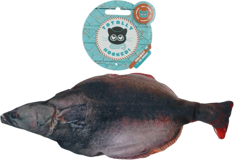 Totally Hooked Halibut S 20cm Speelgoed voor katten - Kattenspeelgoed - Kattenspeeltjes von Hofman – Produktfoto