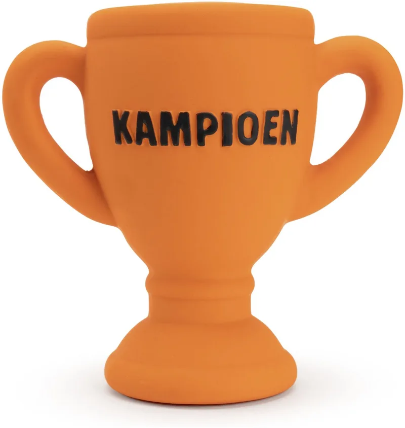WK 2026 Hondenspeelgoed - Apporteerspeelgoed - WK Nederland - Oranje de Hofman en Beker – photo produit