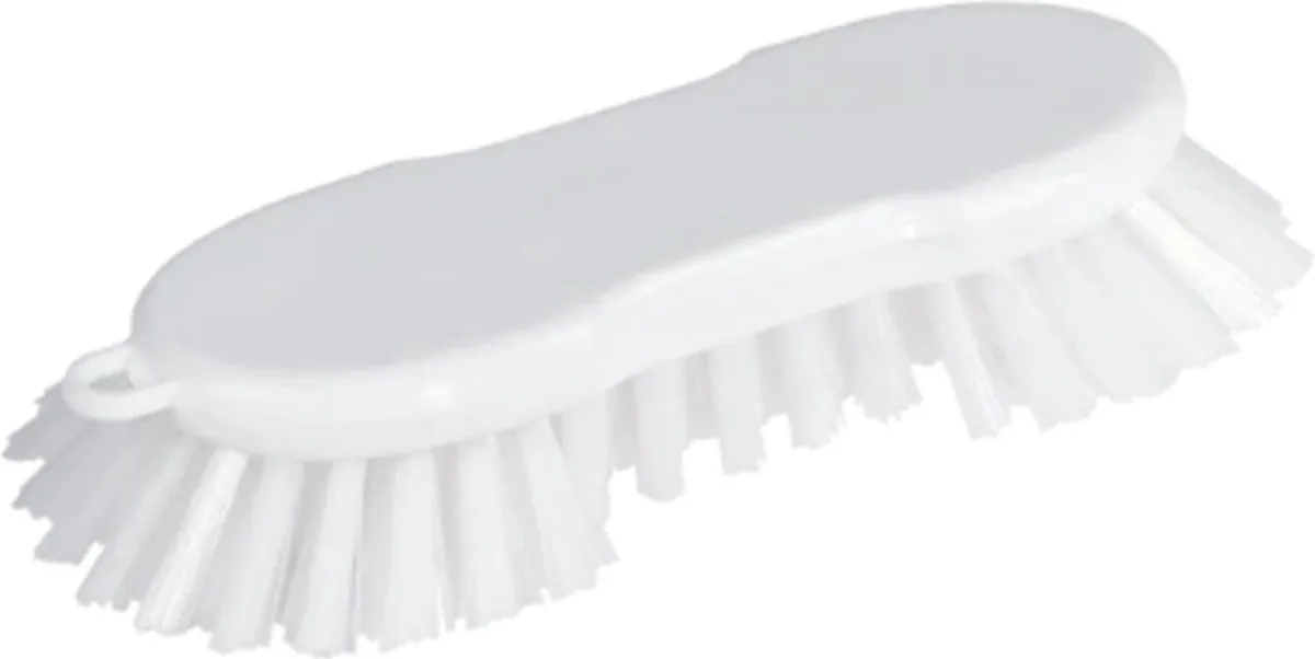 Excellent Borstel Hygiëne – Reiniging van Kalveremmers – 1a Zacht – 21 cm de Holland Animal Care en Blanc – photo produit