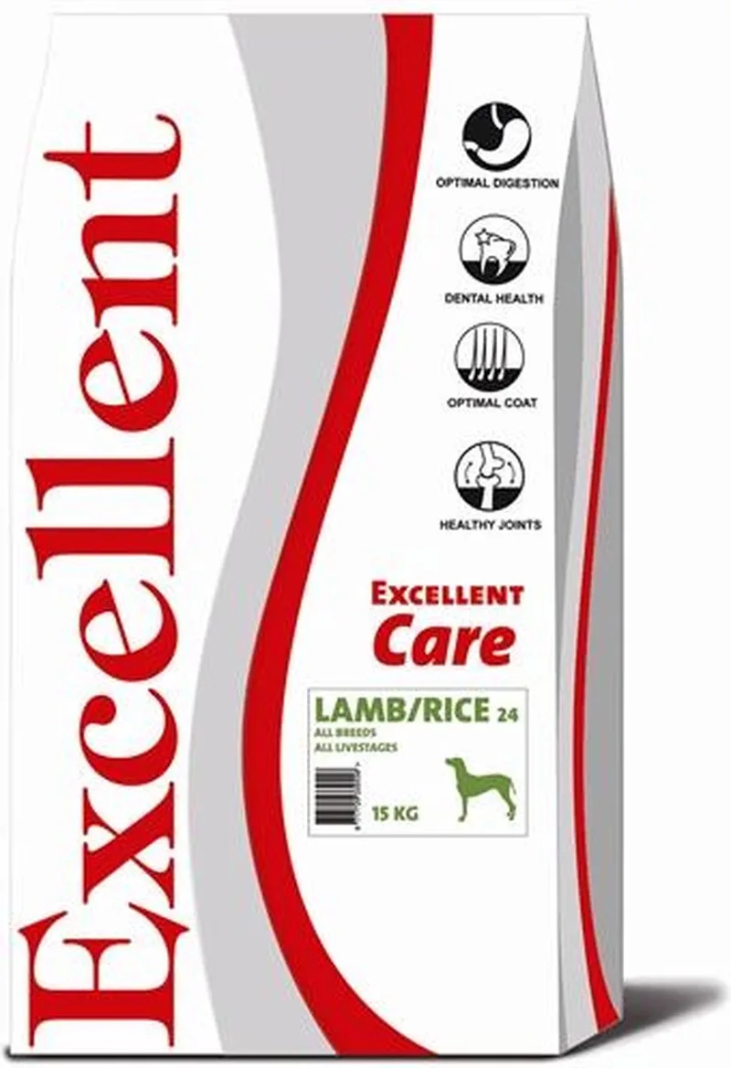 Excellent Care Lamb/Rice 24 - Hondenvoer - 15 kg von Holland Animal Care – Produktfoto