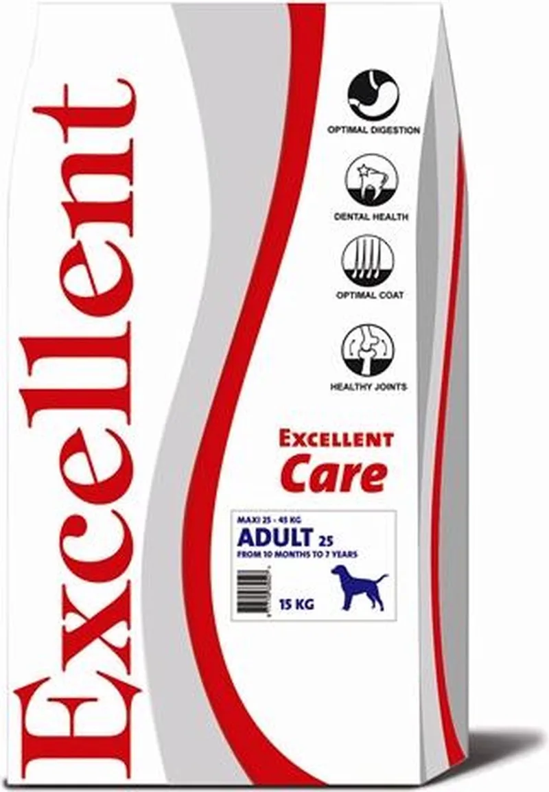 Excellent Care Maxi Adult 25 - Hondenvoer - 15 kg by Holland Animal Care – product photo