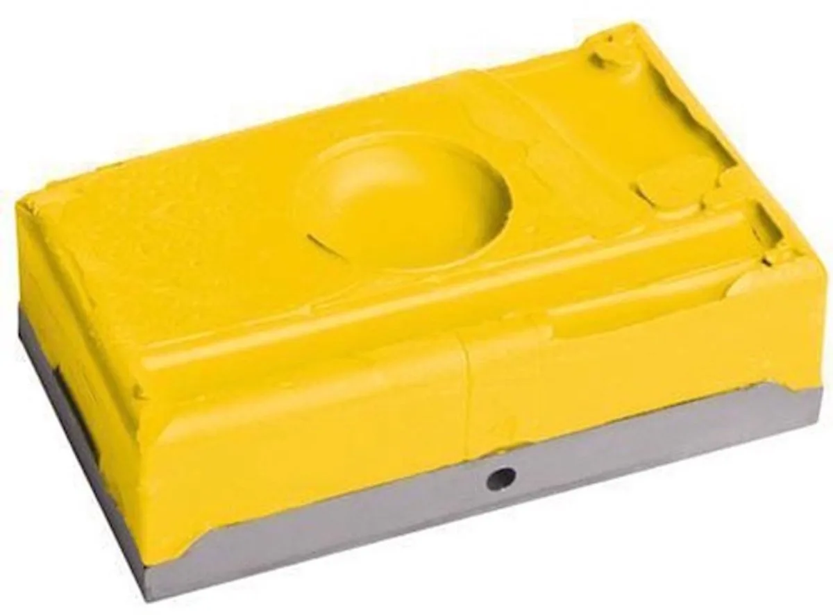 Excellent Dekblok - Prima - Kleurblok voor schapendektuig - Dekblok - Unieke samenstelling - Wax block de Holland Animal Care en Jaune – photo produit