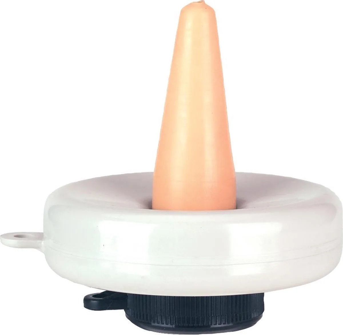 Excellent - Drijfspeen compleet voor rundvee - Kalfspeen - Kalf + gele speen - 12 cm lang van Holland Animal Care in Geel – productfoto