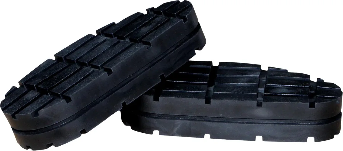 Excellent Easy Hoof Block - Rubber comfort - Voor het plakken onder de gezonde klauwen van koeien - Geschikt voor runderen - 2 stuks van Holland Animal Care in Zwart – productfoto