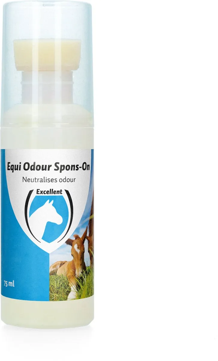Excellent Geur Spons Paard 75ml - Zweetgeur bij Paarden - Vachtverzorging Paarden - Met etherische oliën de Holland Animal Care – photo produit