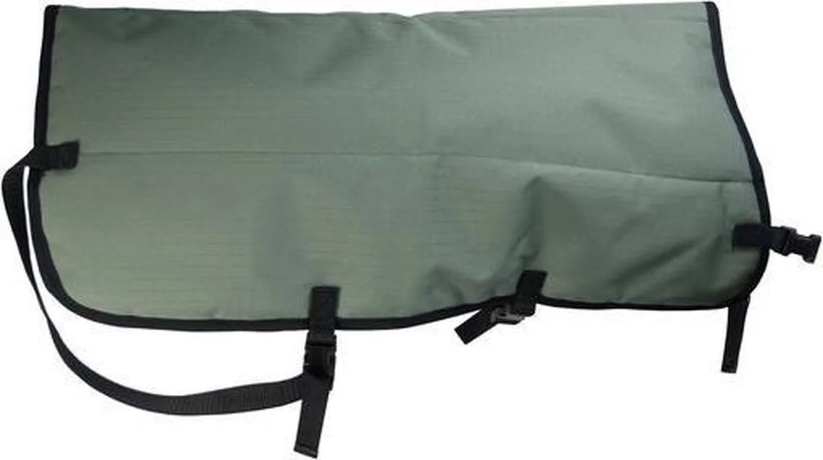 Excellent Kalverdekje - 70 cm - Calf Coat - Deken voor koeien - Scheurvast materiaal - 70 cm - 3 tot 4 weken fra Holland Animal Care i Grå, Grøn – produktbillede
