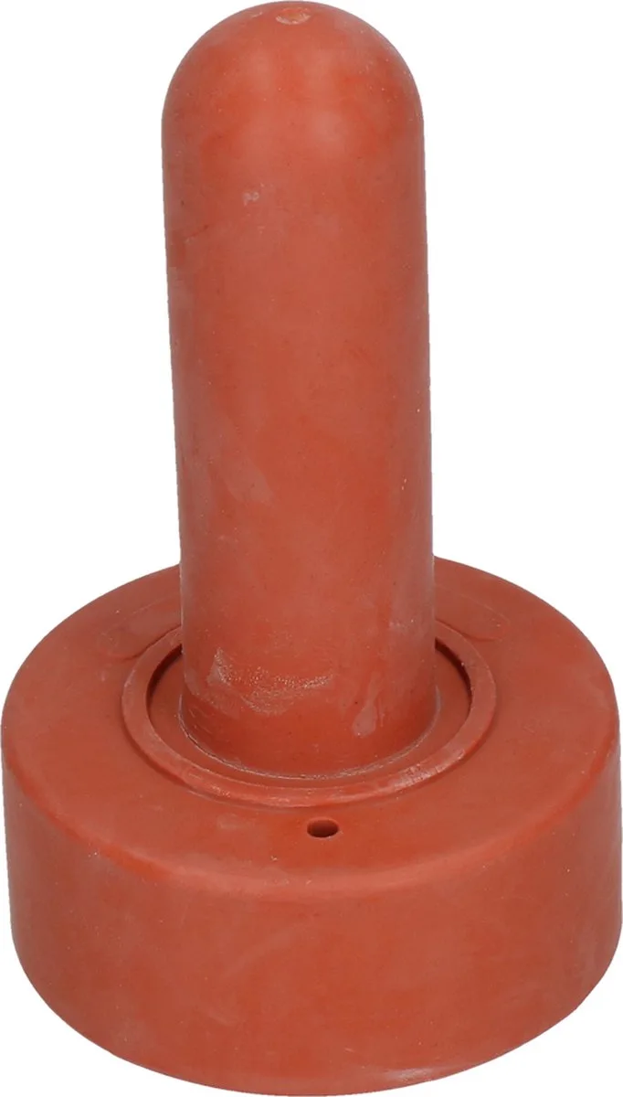 Excellent Kalverfles 2,5 Liter - Melkspeen los - Zachte speen - Super rubber - Rood - 10 CM x 6 CM x 6 CM de Holland Animal Care en Variërend – photo produit