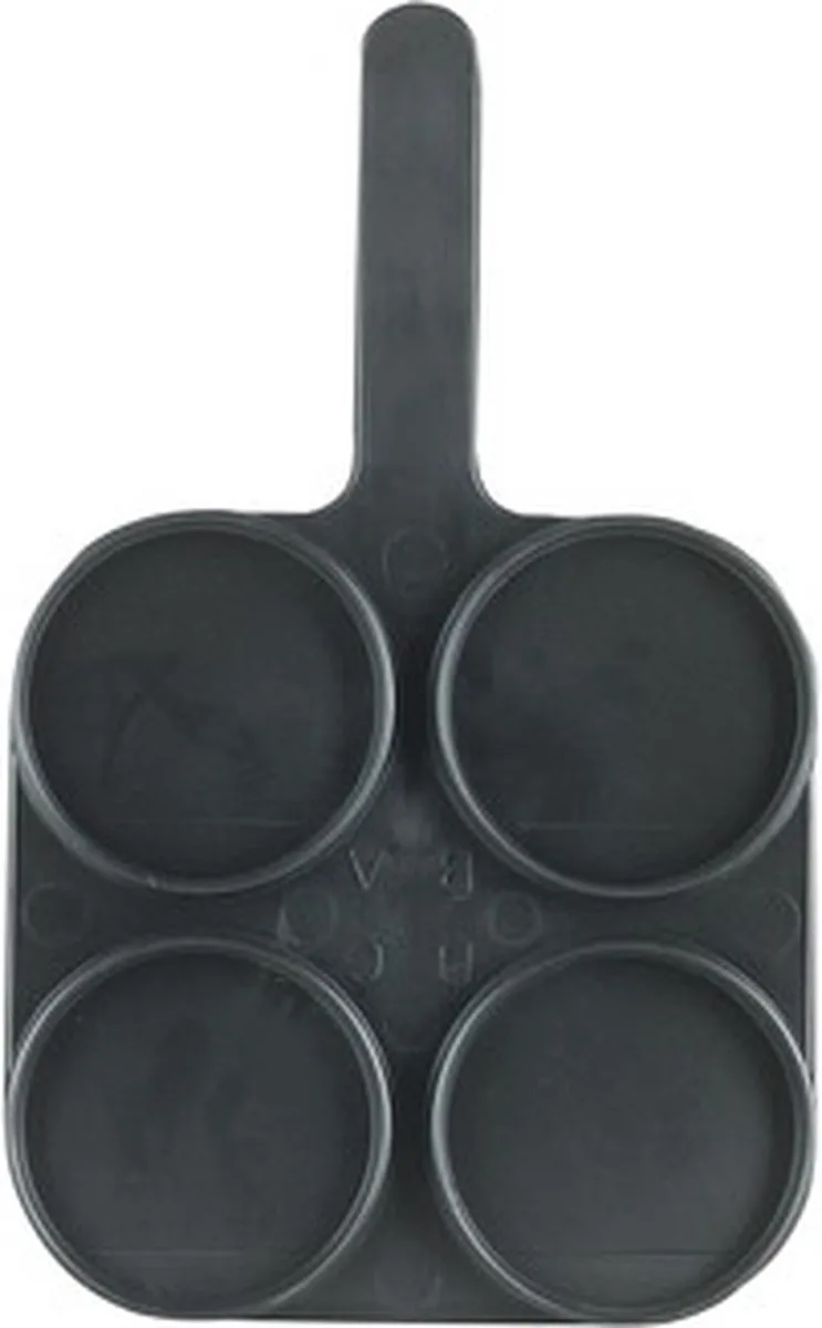 Excellent Mastitis Kwartierschaal - Vorm met 4 schalen - Voor een snelle signalering van mastitis - 25,5 CM x 15,5 CM x 2 CM de Holland Animal Care en Noir – photo produit