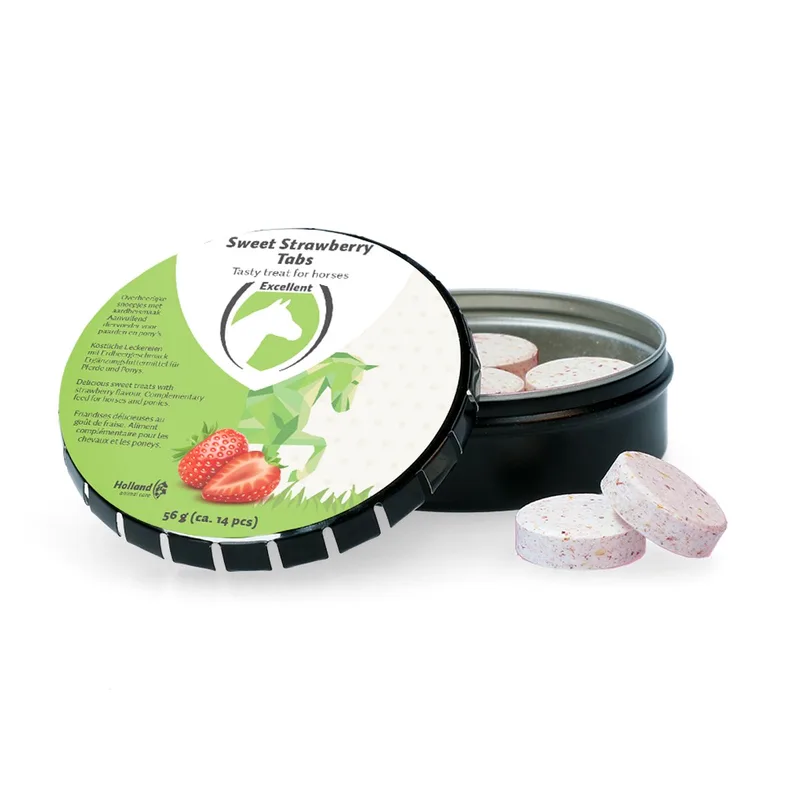 Excellent Sweet tabs mint – geschikt voor Paarden – 100 stuks - Aanvullend paardenvoer - Voor alle leeftijd fra Holland Animal Care – produktbillede
