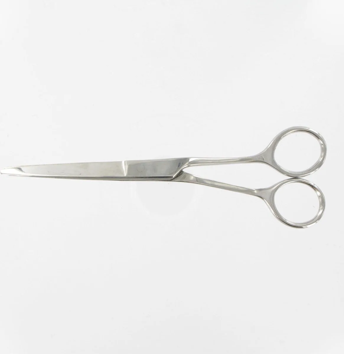 Excellent Veemerkschaar smal - Gebogen paard Toiletteerschaar - trimmer voor paard - 19cm lang de Holland Animal Care en Rvs – photo produit