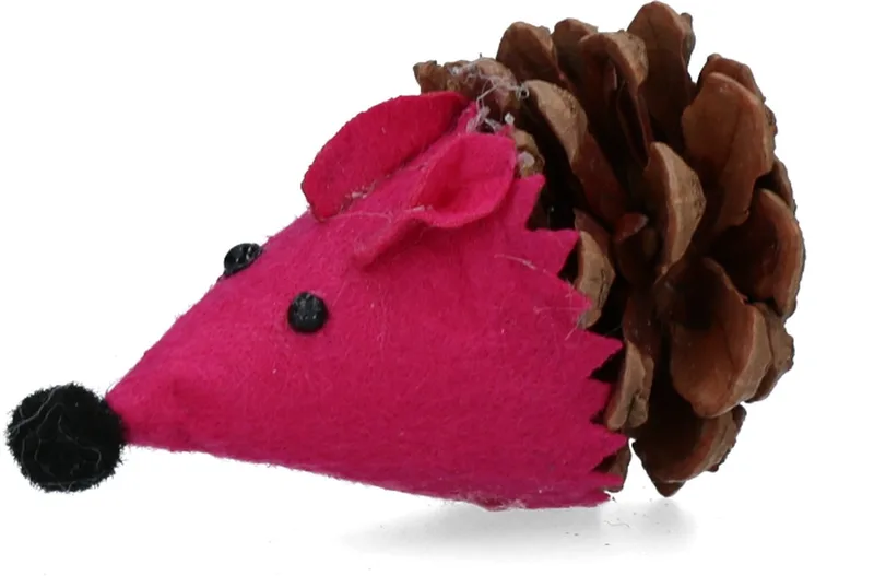 Forest Friends Mouse Pink – Kattenspeeltje met Madnip - Kattenspeelgoed – Kattenkruid Kattenspeeltjes - 8 cm de Holland Animal Care en Rose – photo produit
