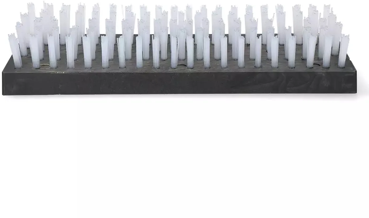 Kalverborstel Nylon 45 x 15 cm - Borstel voor Kalveren - borstel kalveren - nylon borstel de Holland Animal Care en Blanc – photo produit