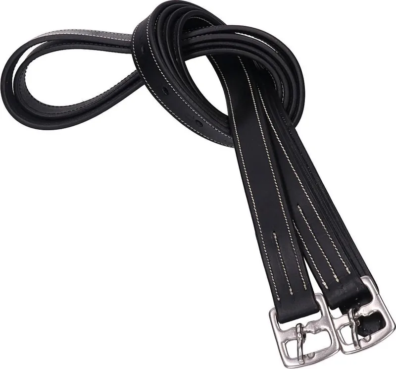Beugelriemen Diamantjes - Black-silver - 145 Cm de Horka en Noir, Argent – photo produit
