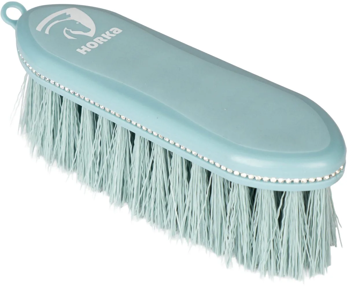 Borstel Diamant Hard - One size van Horka in Blue reef – productfoto