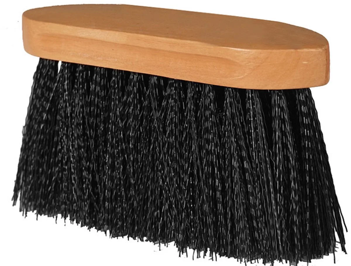 Borstel Hout Lang Hard - One size van Horka in Zwart – productfoto