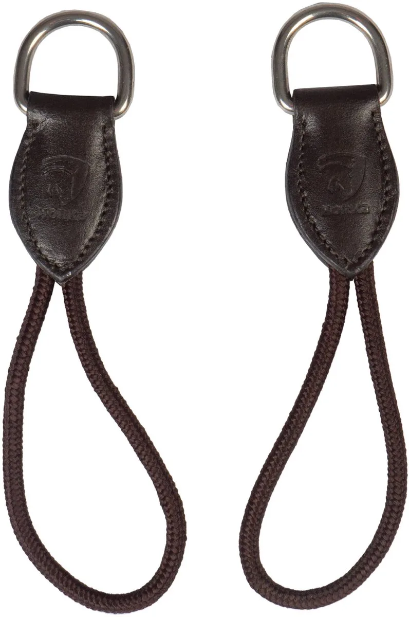 D-ring Verlenger Bruin 19.5 cm van Horka in Bruin, Zilver – productfoto