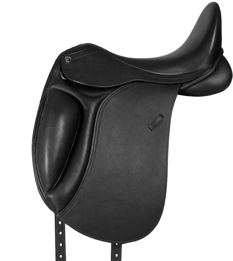 Dressix Dressuur Zadel Zwart 17.5´´ de Horka en Noir – photo produit