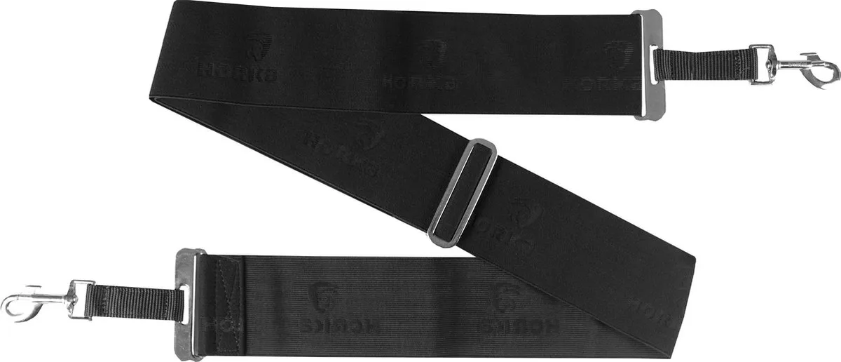 Elastische Longeerband - One Size von Horka in Schwarz – Produktfoto