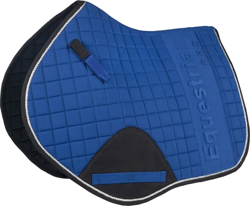 Equestrian Pro Embossed - Zadeldek CC - Maat Full by Horka in Blue – product photo